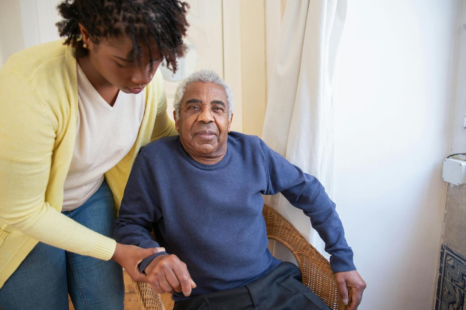 Supporting a senior at home
