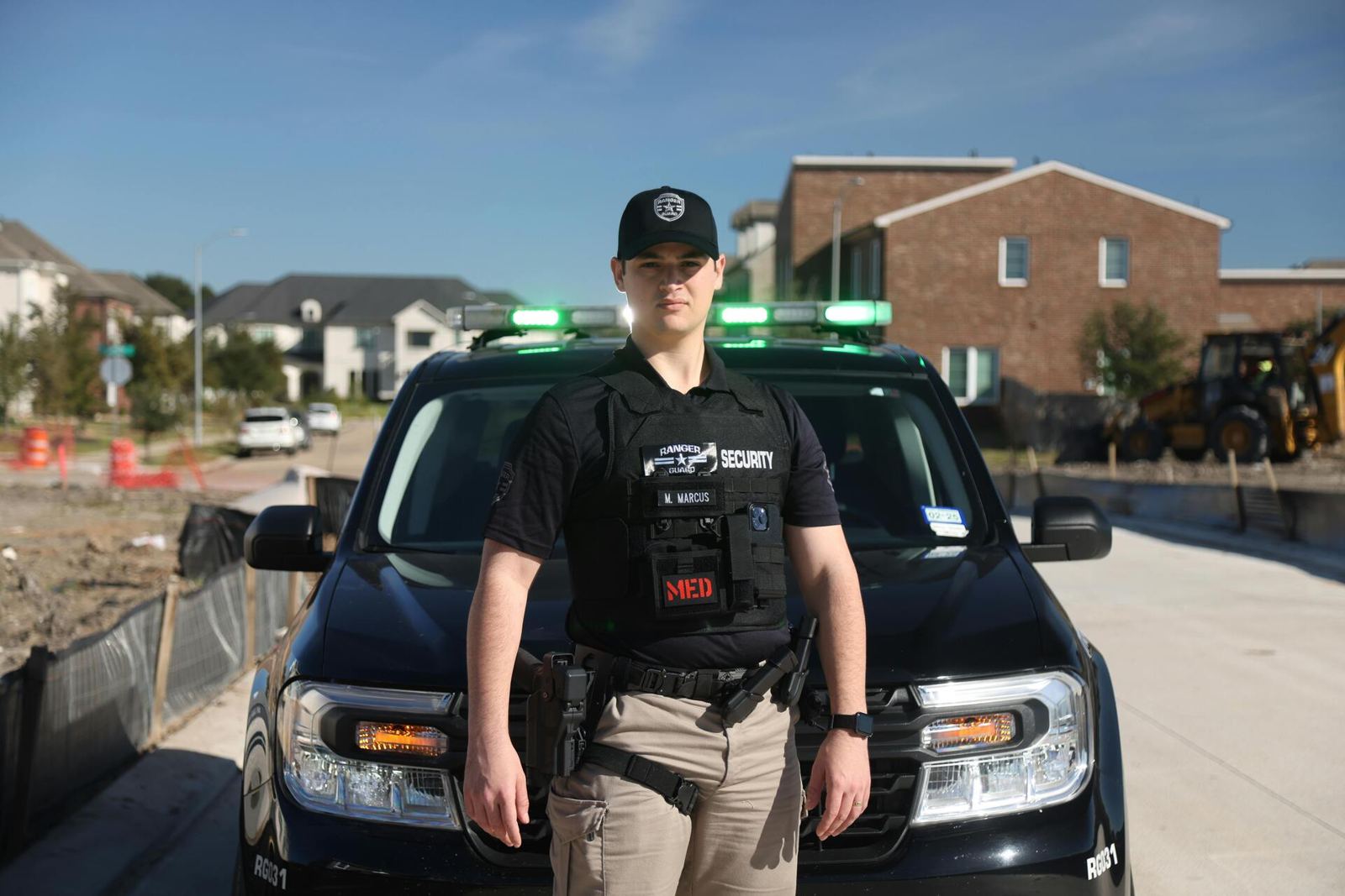 Security officer on duty